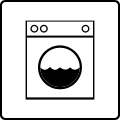 Waschmaschinen im Trockenraum